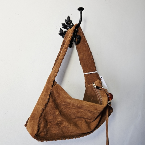 NWT Cheval Firenze Emma Bag 100% Leather Woven Detail Purse - Picture 4 of 6